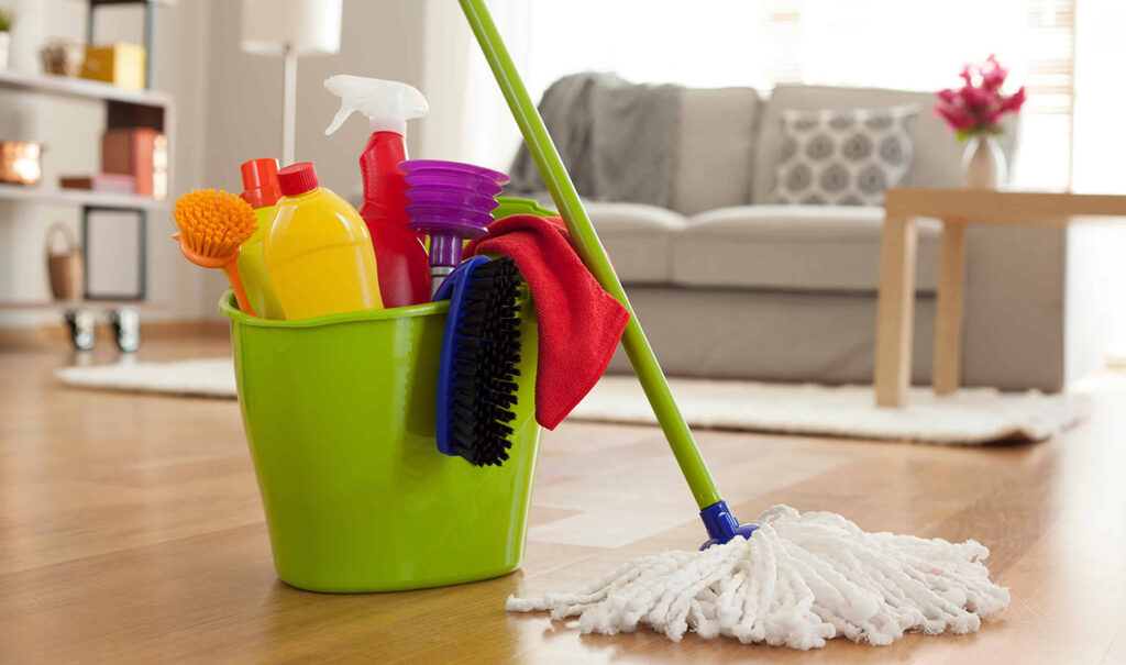 Use the right cleaning products