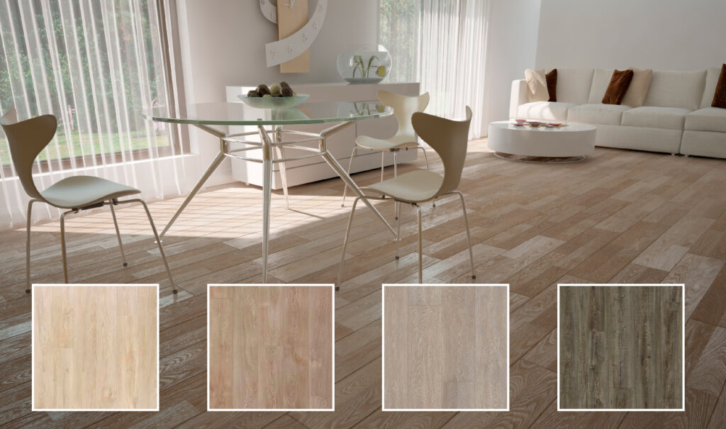 Emulating Natural Beauty: Visuals and Textures in LVP Flooring