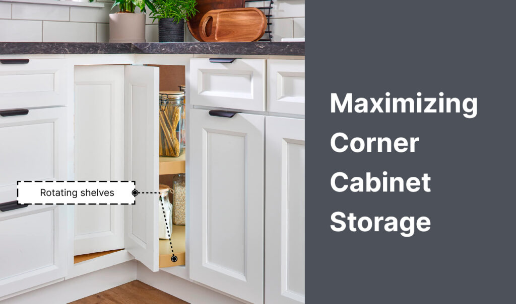 Maximizing Corner Cabinet Storage